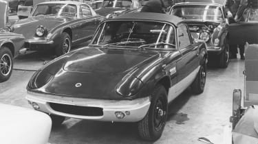 Lotus Elan production line